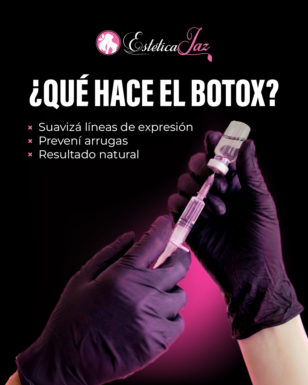 ¿Qué hace el botox?